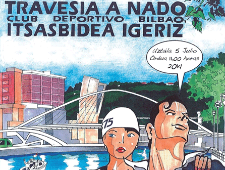 75 Travesía a nado por la Ría de Bilbao 